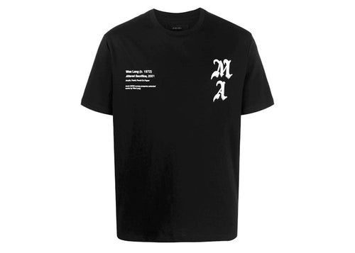 AMIRI x Wes Lang Checker Skull T-Shirt Black
