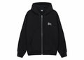 Stussy Basic Stussy Zip Hoodie Black