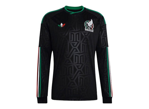 adidas Mexico 26 Third Long Sleeve Jersey Black
